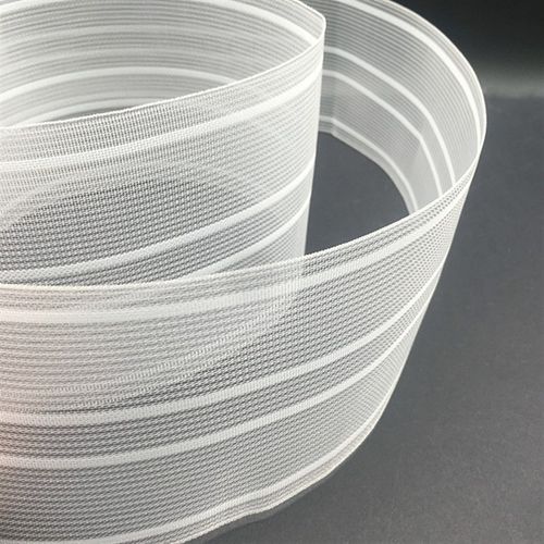 10公分窗帘布带半透明尼龙打孔布带无纺带加厚衬布有纺带窗饰配件