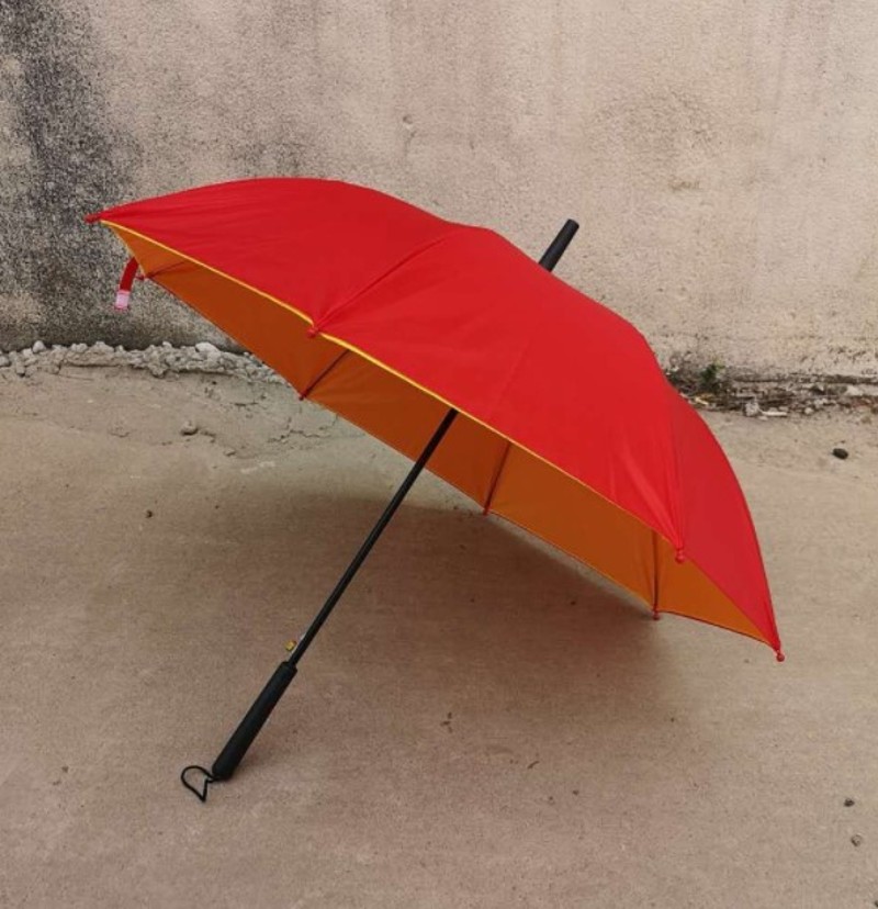 红黄伞红黄双层伞红黄表演排练伞舞蹈伞团体操道具伞红黄伞定制