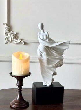 简约轻奢艺术抽象人物雕塑摆件客厅电视柜子酒柜样板房家居装饰品