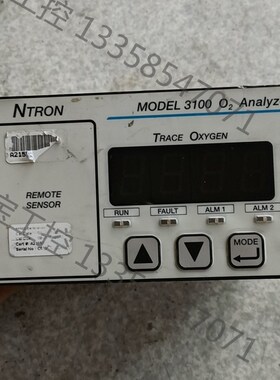 NTRON漂亮国产物,3100型氧分析仪O器,控制器,屏幕。别