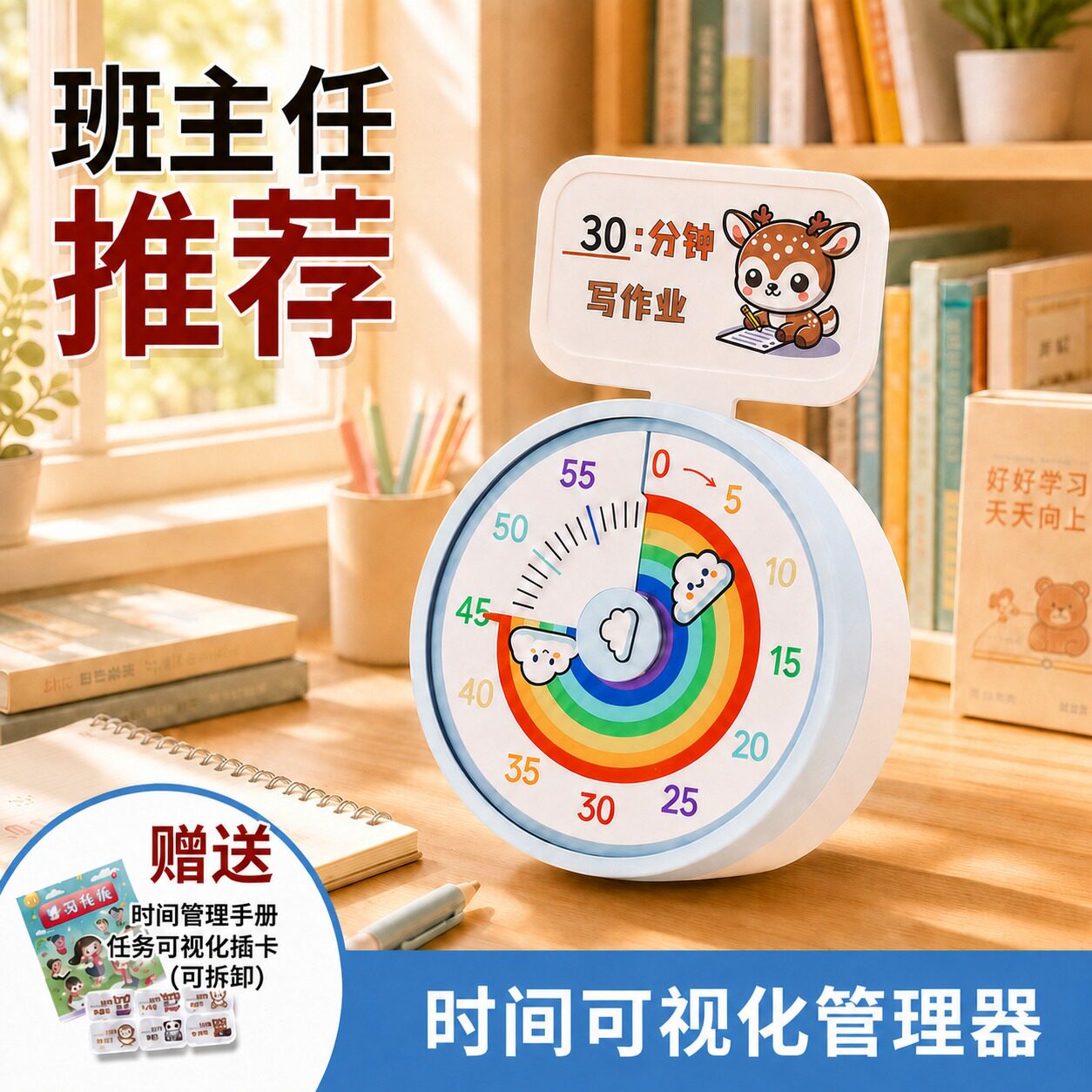 妙学舟小学生自律神器计时器静音