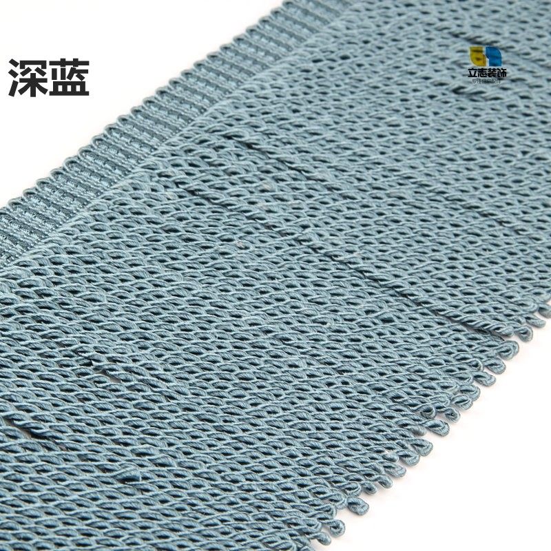 欧式金色窗帘花边配件辅料水晶珠子货车装饰别墅纱窗加重15CM绳排