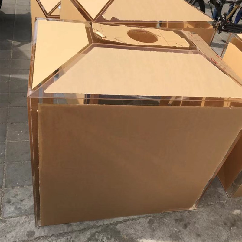 透明亚克力实验排风胡罩 有机玻璃梯形斜顶实验展示防护罩 可定制