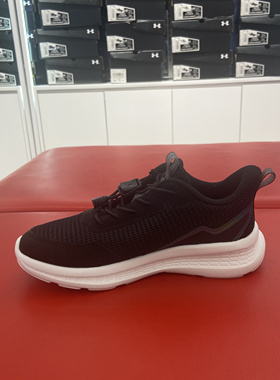 安德玛童鞋2025夏款儿童运动鞋休闲透气男女童小黑鞋2521116