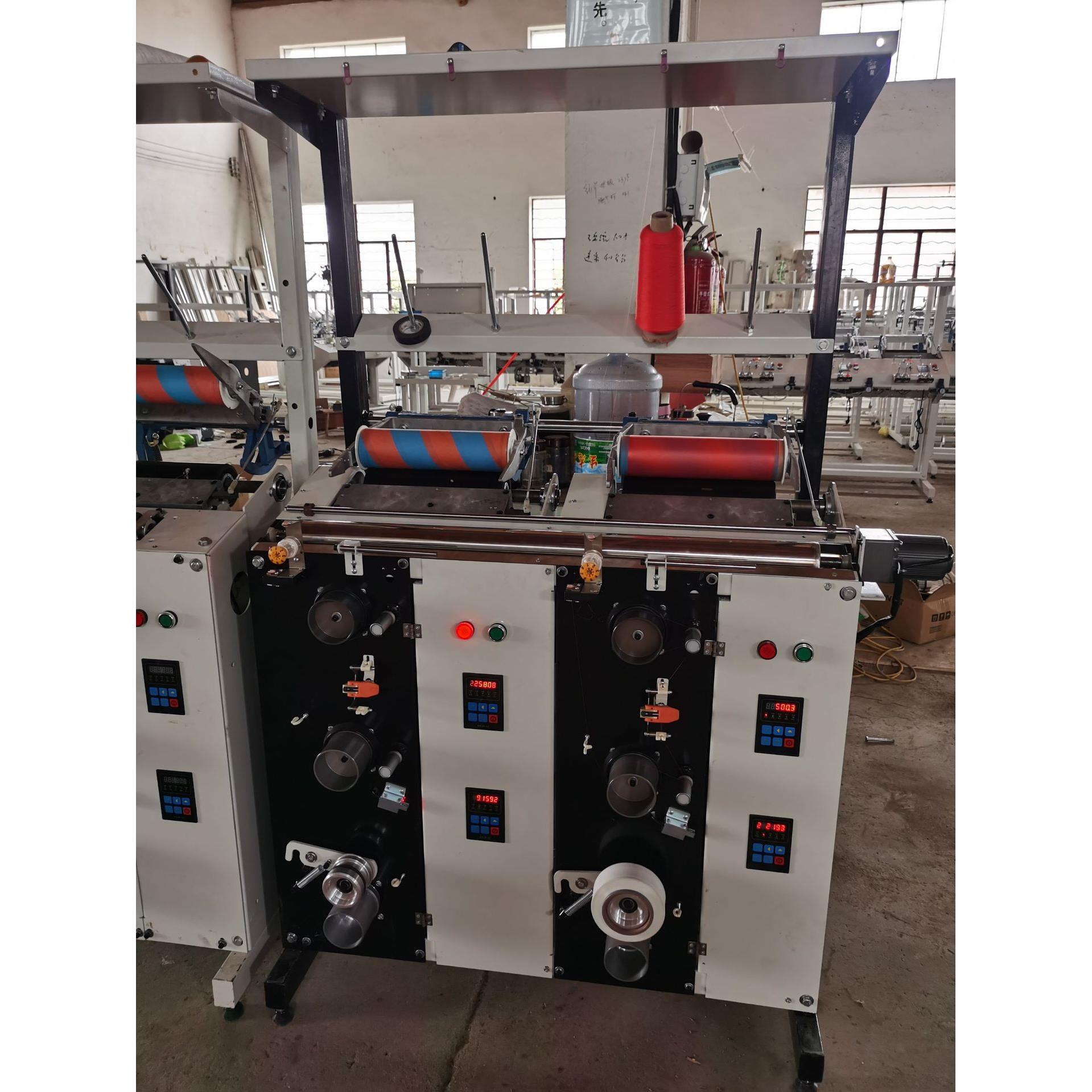 单锭单控空包机氨纶包覆纱机带双超威