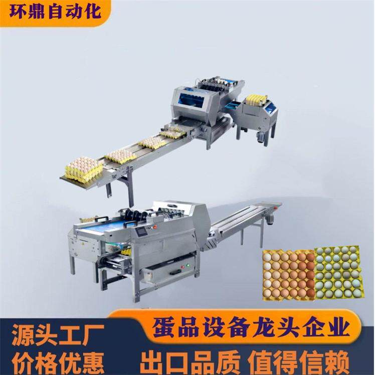 自动装托机鸡蛋鸭蛋自动装托禽蛋包装设备蛋品装纸浆托塑料托