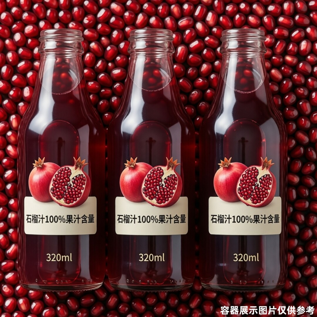 【320ml*20罐】石榴汁100%NFC+突尼斯软籽无添加网红高颜值饮品图片