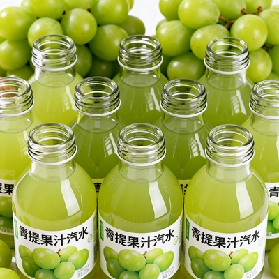 青提果汁汽水饮料无糖饮品官方推荐美味可口气泡水热销健康饮料