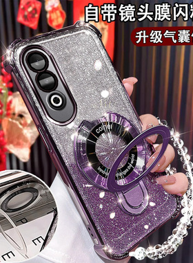 oppok12手机壳网红新款K12plus磁吸支架OPPOK12气囊硅胶软壳PJR110镜头膜全包0pp0K12+四角防摔外壳K12保护套