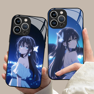 樱岛麻衣手机壳苹果16华为mate60学姐iPhone15promax动漫pura70一加13周边OPPO漫画vivo日漫14青春猪头少年40