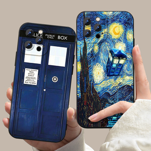 神秘博士手机壳DoctorWho苹果16华为pura70复古iPhone15promax欧美一加13周边mate60英文vivo美剧OPPO科幻14x
