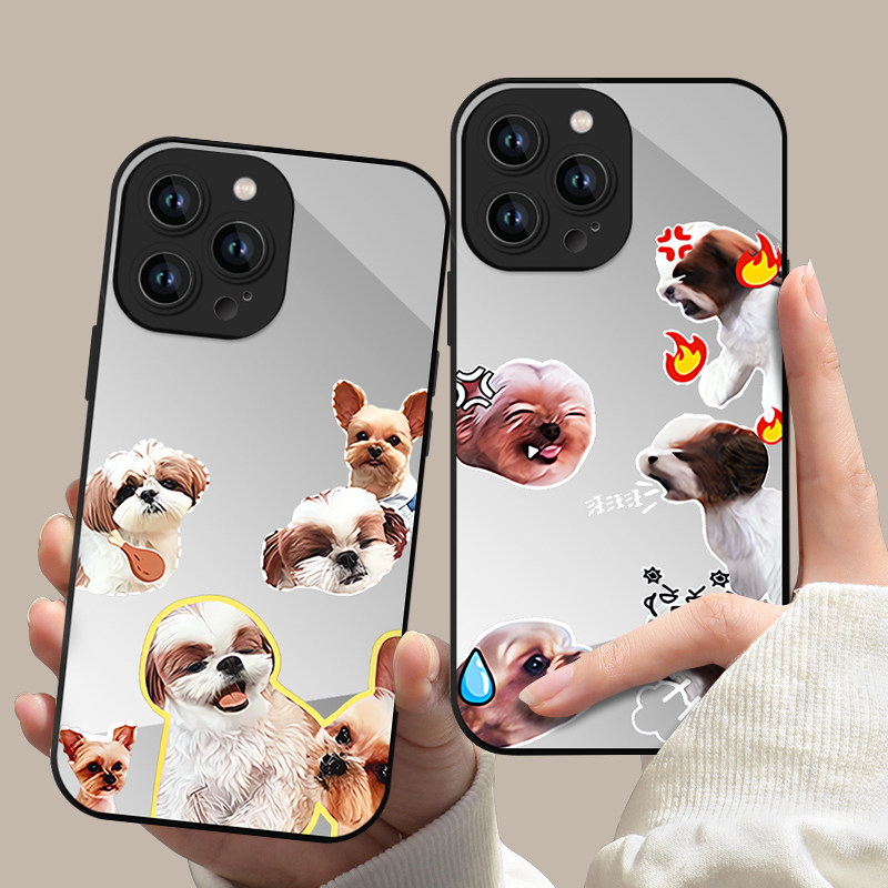 檀健次同款手机壳苹果17Promax华为vivo檀力球檀小呆iPhone16小米15呆球OPPO约克夏小狗14小炭火应援周边适用,3C数码配件,手机保护套/壳,淘宝优惠券,粉丝福利购,淘宝优惠卷