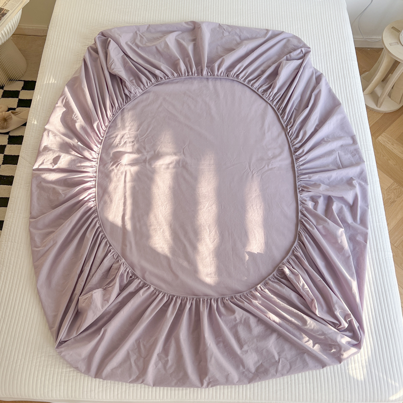 床单单件水洗棉学生宿舍单人床笠100全棉被单床罩枕套三件套