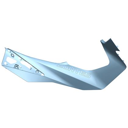 升仕ZT350E踏板摩托车外壳配件油箱左中右装饰罩盖板侧板侧盖外盖