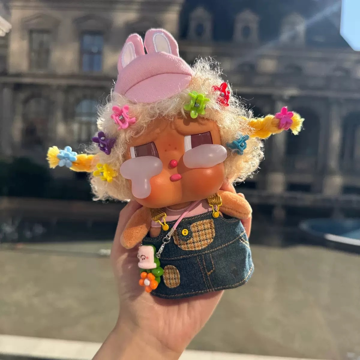 哭娃发饰crybaby娃衣发夹Vacation系列头发饰品搪胶娃衣发卡头发