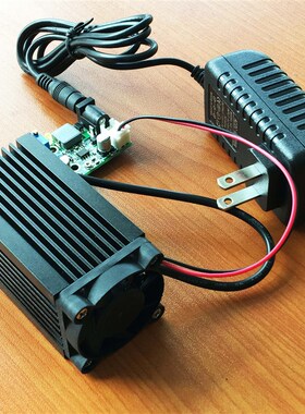 可长时间工作638nm 2100mW双光束红光大功率激光器 12V带风扇激光