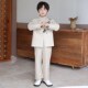 2024秋冬新款 套装 帅气立领西服男童合唱演出 国风中山装 儿童新中式