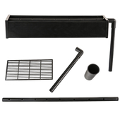 鱼缸过滤槽上置过滤盒鱼缸顶部过滤器循环水过滤设备滤材净水器