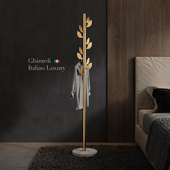 意式 挂衣架家用铁艺门口衣帽架 轻奢衣架落地卧室衣服架子简易立式