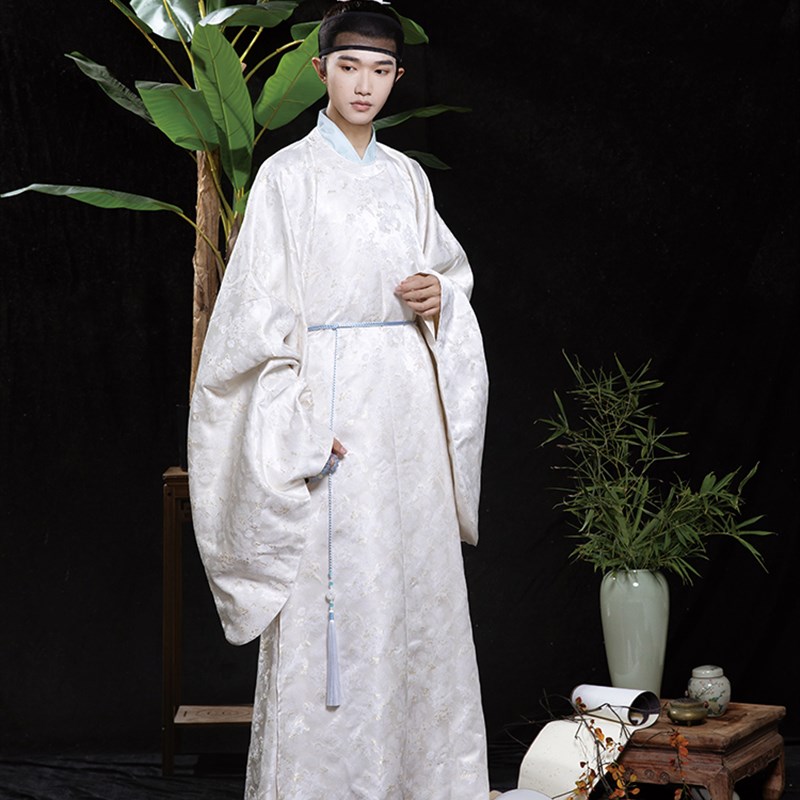 挽纱坊 汉服 男款 女款 明制 圆领袍  苑博