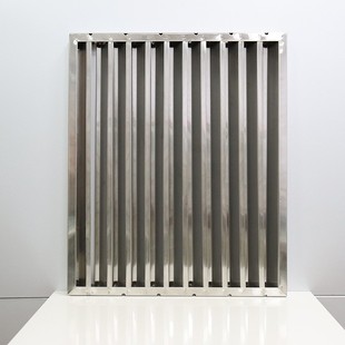 烟罩隔油网商用烟机灶具排风口防滴油过滤烟网篦子斜不锈钢挡油板