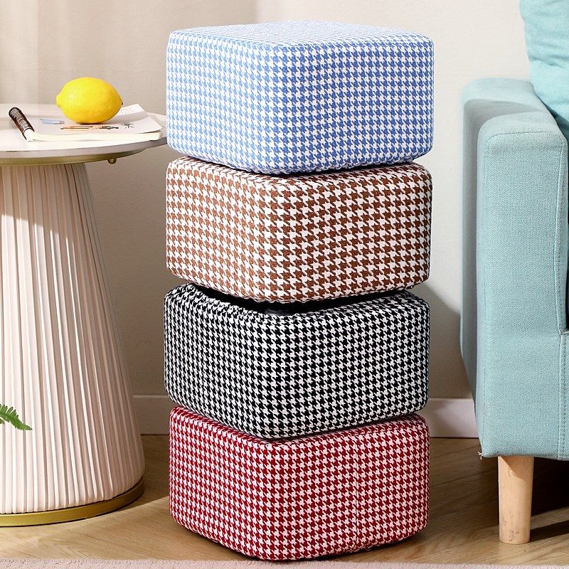 网红小矮凳家用沙发茶几凳软包换鞋凳现代简约小坐墩布艺脚踏圆凳,住宅家具,矮凳,淘宝优惠券,粉丝福利购,淘宝优惠卷