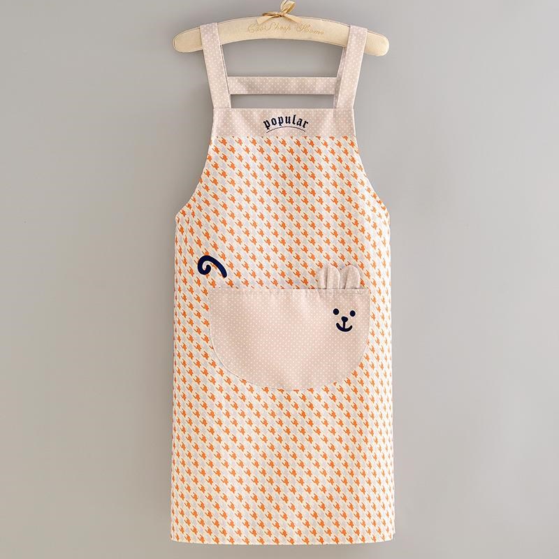 围裙厨房家用专用防水防油女新款炒菜做饭M罩衣好看春秋款专用厨