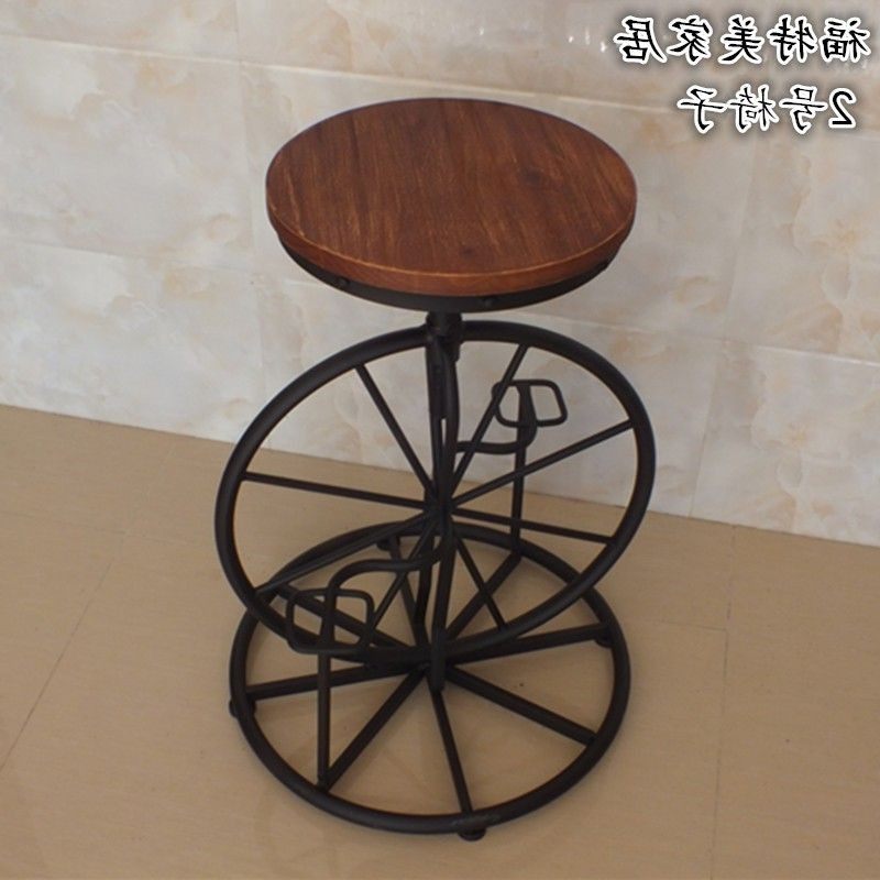 美式铁艺酒吧吧台椅实木吧凳复古工业风凳子旋转升降高脚椅餐椅子,商业/办公家具,酒吧椅,淘宝优惠券,粉丝福利购,淘宝优惠卷