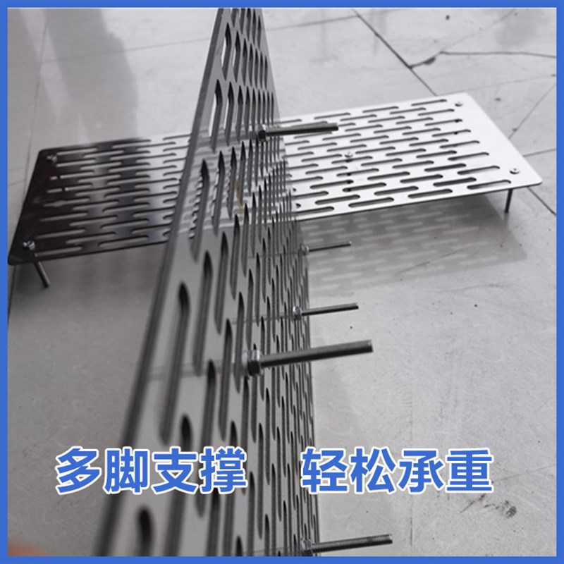 定制锦鲤鱼池细菌屋垫板生化过滤隔板304不锈钢硝化细菌增氧气盘