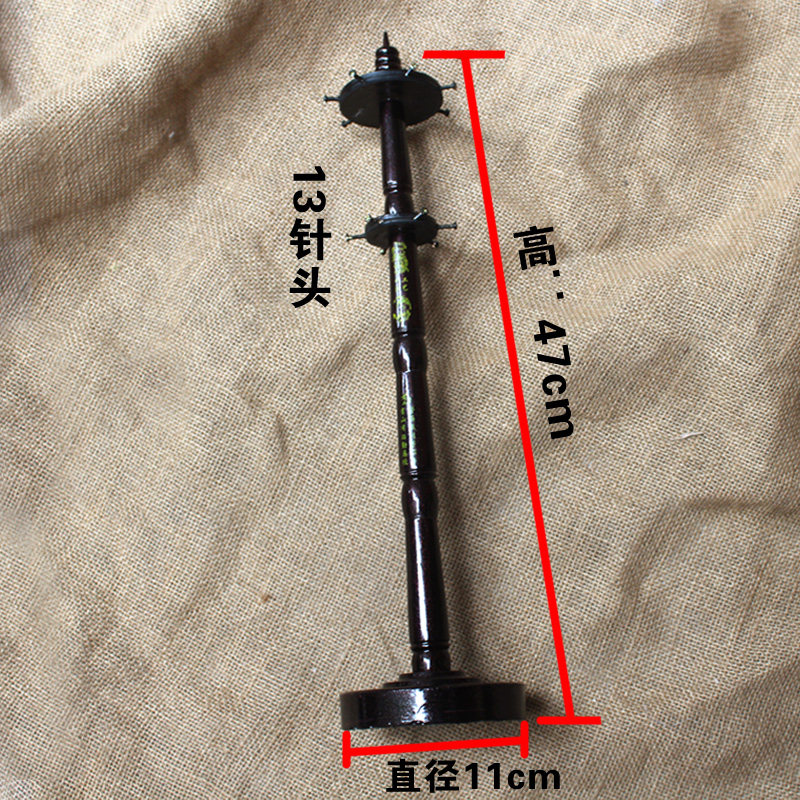实木双层可旋转圆盘笔架笔搁14挂毛笔笔架毛笔挂文房四宝书法用品,文具电教/文化用品/商务用品,笔架,淘宝优惠券,粉丝福利购,淘宝优惠卷