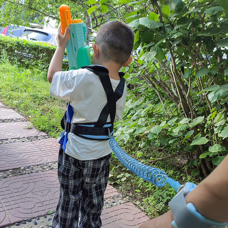 儿童防走失带牵引绳背带宝宝防走丢手环儿童背带安全绳溜娃神器