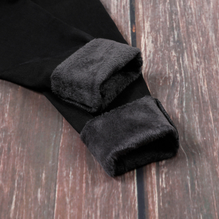 小脚牛仔裤女加绒加厚黑色高腰加长紧身弹力2022冬季新款薄绒长裤