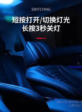 led车内照明灯汽车顶阅读前后排内饰触摸小夜灯车载应急通用超亮