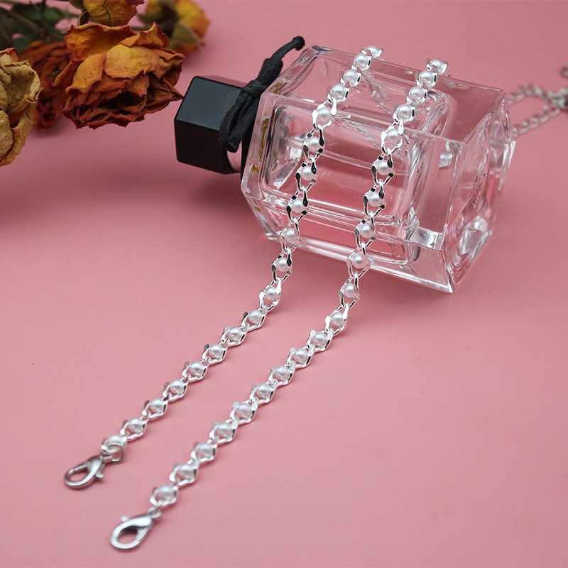 新款吊带肩带水钻金属替换双肩带百搭性感透明交叉防滑隐形无痕带