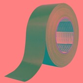 绿色单面布基胶带高粘易撕防水不残胶地面地毯专用布基胶带0.22MM