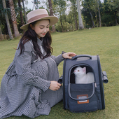 猫包外出便携双肩包冬天透气猫咪携带外出包宠物包洗猫袋狗狗背包