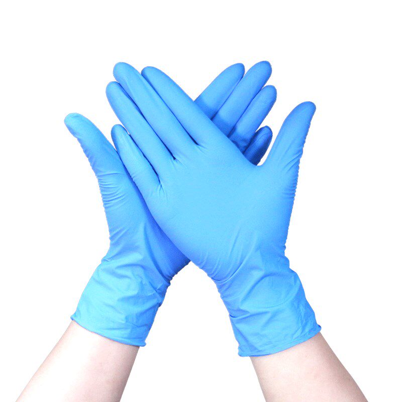 一次性手套乳胶超薄紧手丁腈橡胶皮手套手术劳保乳胶pvc防水美容