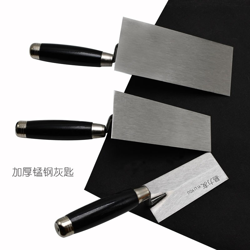 YILIYOU灰匙加厚小铲子瓦匠工地挑灰刀砌砖刀抹灰刀批刀瓷砖工具