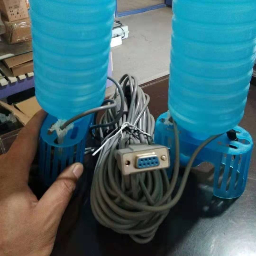 密集烤房温湿度感测器圣华科地海帝升方头六孔双水壶控制仪探球头