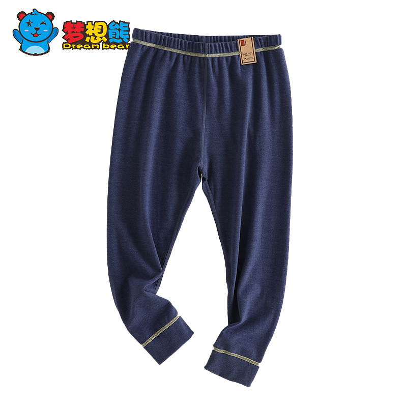胖男童加肥加大保暖裤中大童宝宝打底裤内穿棉裤德绒儿童卫生裤秋