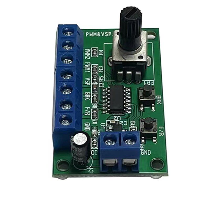 VSP_PWM无刷马达调速器  急停煞车无极调速正反转控制板