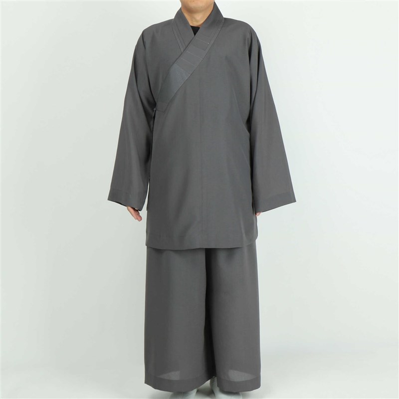 麻纱僧服罗汉衫出家人衣服凉爽僧人男女款师父服装僧衣夏季罗汉褂