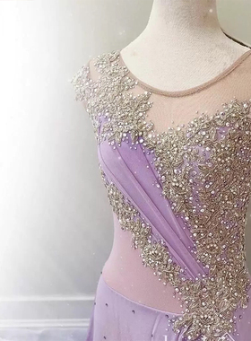 纳图薇艺术体操服啦啦操艺考滑冰服比赛儿童表演训练技巧服N1128