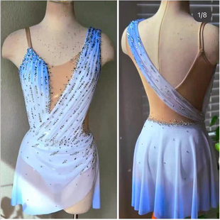 纳图薇现代抒情服舞钢管舞演出女空中瑜伽比赛服杂技吊环服845