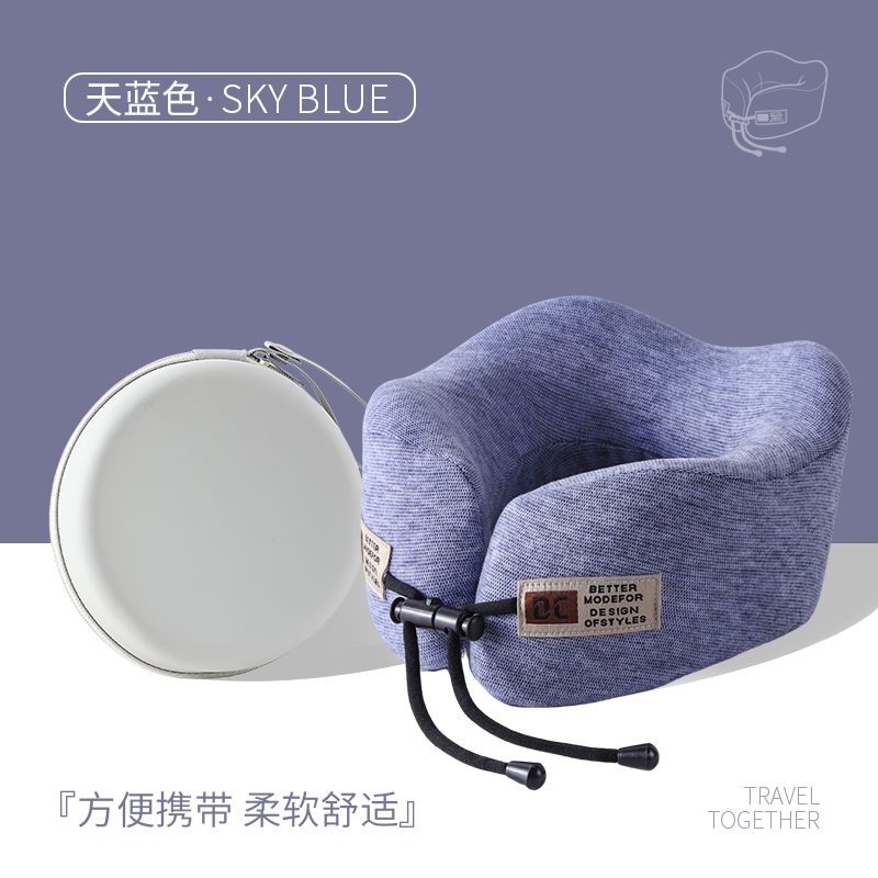 Wihhc便携旅行睡觉护颈u型枕