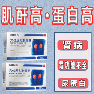 肾部穴位贴肌酐高尿泡沫