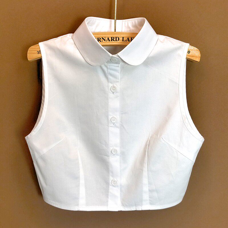 韩版假领子女衬衣领白色毛衣装饰领衬衫假领秋冬季马甲背心时尚OL