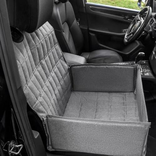 前排车载狗窝狗狗车载狗窝狗狗坐车神器副驾驶加厚防水耐脏车用后