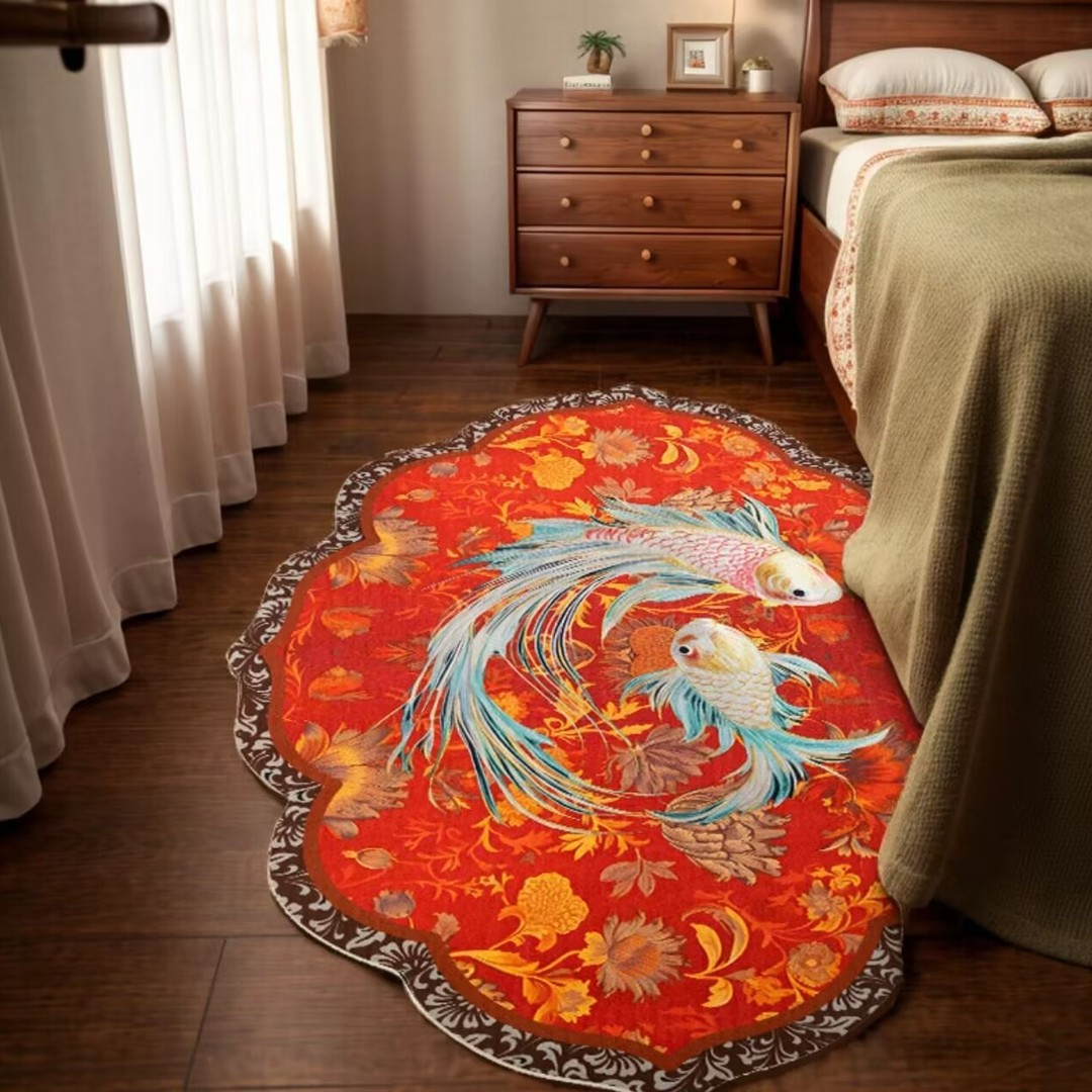 法国MAGRACE复古家用金玉满堂硅藻垫子垫入户门卧室垫子地垫