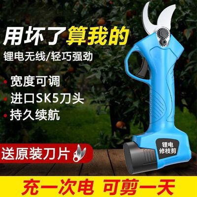 电动修枝剪原装充电锂电池电剪粗枝果树剪无线剪树枝剪